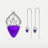 Twilight Dew – Threader Earrings