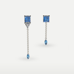 Celestial Drop – Dangle Earrings