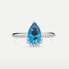 Luna Drop Ring