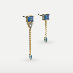 Celestial Drop – Dangle Earrings