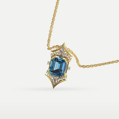 Lunar Crown Necklace