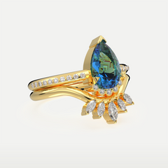Luna Drop Ring
