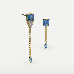 Celestial Drop – Dangle Earrings