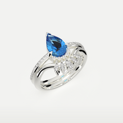 Luna Drop Ring