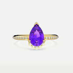Luna Drop Ring