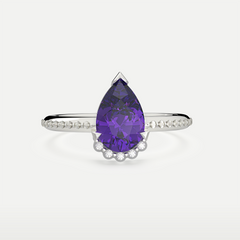 Luna Drop Ring