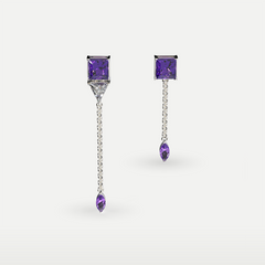 Celestial Drop – Dangle Earrings