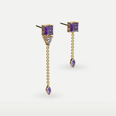 Celestial Drop – Dangle Earrings