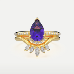 Luna Drop Ring