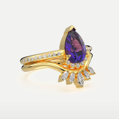 Luna Drop Ring