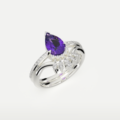 Luna Drop Ring