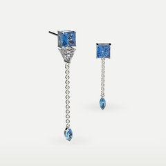 Celestial Drop – Dangle Earrings