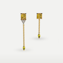 Celestial Drop – Dangle Earrings