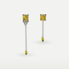 Celestial Drop – Dangle Earrings
