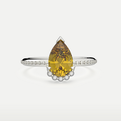 Luna Drop Ring