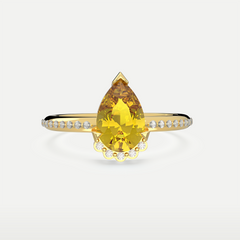 Luna Drop Ring