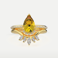 Luna Drop Ring