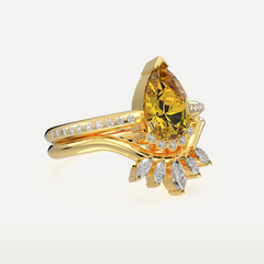 Luna Drop Ring