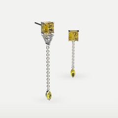 Celestial Drop – Dangle Earrings