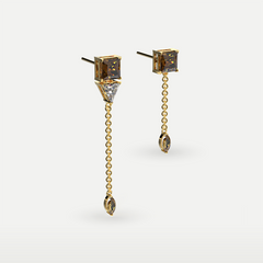 Celestial Drop – Dangle Earrings