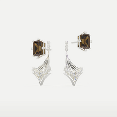Celestial Arc – Drop Earrings