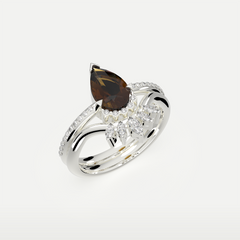 Luna Drop Ring